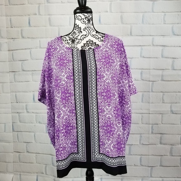 Croft & Barrow women's plus size 1x tunic - Picture 1 of 7